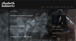 Desktop Screenshot of elisabethholmertz.com